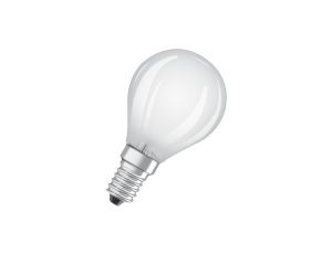 Żarówka LED OSRAM P45 Kulka E14 3.4W zamiennik 40W 470lm 2700K Ciepła CRI90 300 Filament Ściemnialna Klasa D 4 Lata Gwarancji