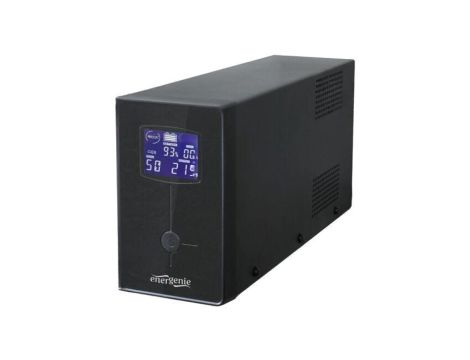 Zasilacz UPS, 720W, 1,2kVA, 230V, 382x222x124mm, Il.gniazd wyj: 6 EG-UPS-033