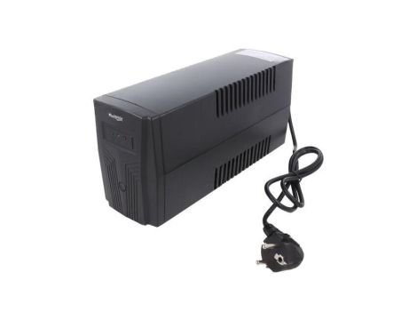 Zasilacz UPS, 390W, 650VA, 230V, Schuko x2, 280x140x100mm, 7Ah EG-UPS-B650