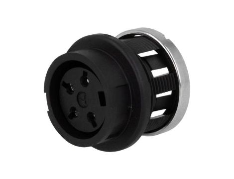 Złącze DIN, żeńskie, gniazdo, PIN: 4, proste, napięcie znamionowe: 300V T3327000U
