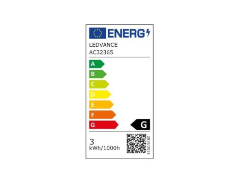 Żarówka LED OSRAM A60 E27 2.5W zamiennik 17W 160lm 1500K Ciepła 300 Klasa G 3 Lata Gwarancji