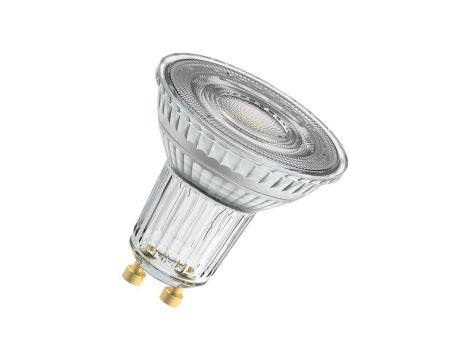 Żarówka LED OSRAM PAR16 Reflektor GU10 6W zamiennik 46W 575lm 2700K Ciepła CRI90 120 Ściemnialna Klasa F 3 Lata Gwarancji