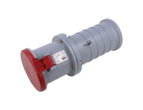 Złącze zasilające AC 3-fazowe, żeńskie, wtyk, proste, 415 VAC, 63 A 2CMA166850R1000