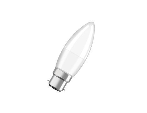 Żarówka LED OSRAM B37 Świeczka B22d 4.9W zamiennik 40W 470lm 2700K Ciepła 200 Klasa F 3 Lata Gwarancji