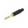 Złącze Jack 6,3mm, męskie, wtyk, proste, stereo ACPS-KB-AU