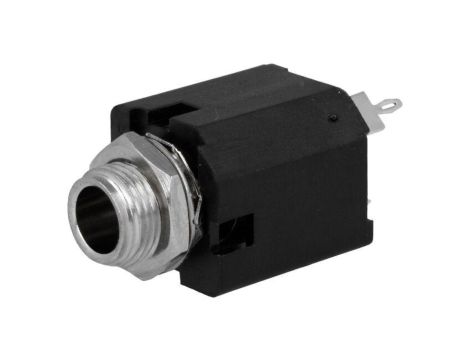 Złącze Jack 6,3mm, żeńskie, gniazdo, proste, stereo ACJS-MV-3