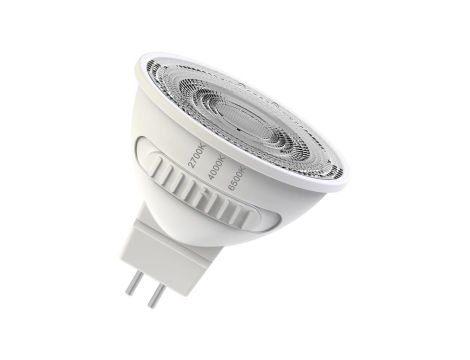 Żarówka LED OSRAM MR16 Reflektor GU5.3 5.6W zamiennik 45W 550lm 2700 - 4000 - 6500K CCT 12V 36 Klasa F 3 Lata Gwarancji