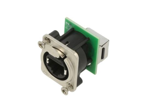 Złącze RJ45, żeńskie, gniazdo, ilość pinów: 8, proste, 125 V RJX8FD5T
