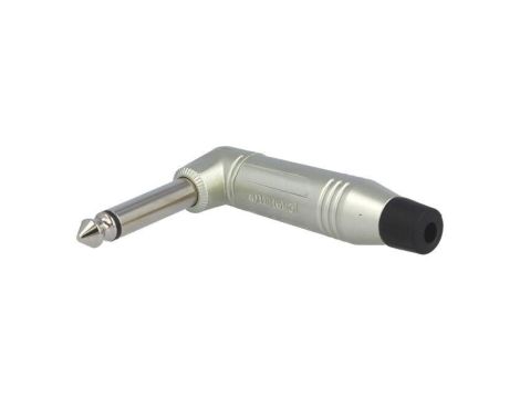 Złącze Jack 6,3mm, męskie, wtyk, kątowe 90, mono ACPM-RN