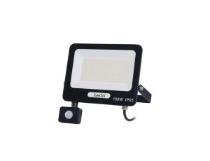 Naświetlacz projektor LED 100W 10000lm 4000K IP65 PIR czujnik ruchu 120D