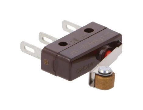 Mikroprzełącznik SNAP ACTION, z konfiguracją styków SPDT, 5A/250VAC, IP40, 111SM602-H4