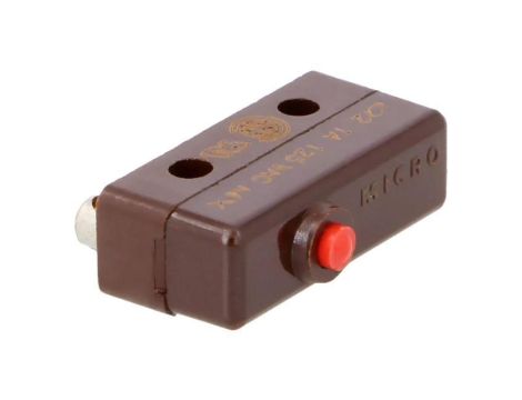 Mikroprzełącznik SNAP ACTION, z konfiguracją styków SPDT, 1A/250VAC, 12SM4