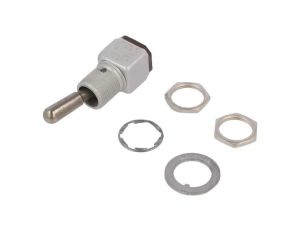 Przełącznik dźwigniowy, okrągła, z konfiguracją styków SPDT, 5A/125VAC, 5A/30VDC, 11TW1-3