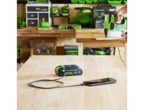 24V Akumulator 6 Ah Greenworks BA2460CA1 - 4