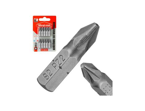 Końcówki do wkrętarki S2 PZ2 25mm /10szt./
