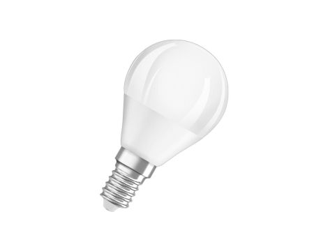 Żarówka LED OSRAM P45 Kulka E14 4.9W zamiennik 40W 470lm 2700K Ciepła 200 Ściemnialna Klasa F 4 Lata Gwarancji