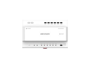 Dystrybutor audio/wideo do systemu dwuprzewodowego. Montaż ścienny, zasilanie: 24 VDC