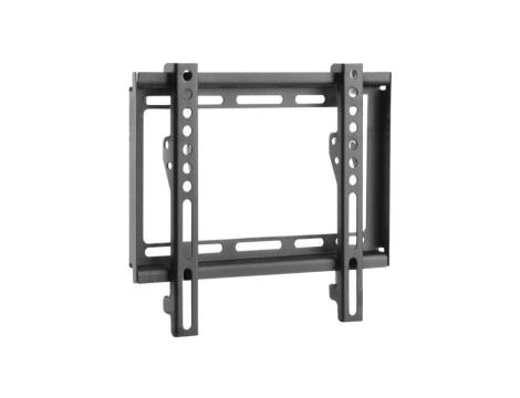 Uchwyt naścienny, 35kg, 23...42, czarny, Wym: 265x222x20,5mm, stała WM-42F-04