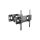Uchwyt naścienny, 35kg, 32...55, czarny, Wym: 400x435x430mm WM-55ST-04