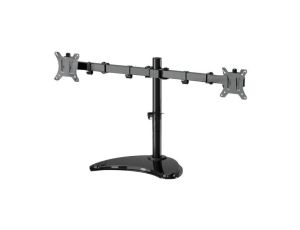 Stojak, 8kg, 13...32, 75x75mm,100x100mm, plastik,stalowy, monitor x2 MS-D2ST-02