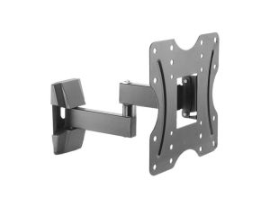Uchwyt naścienny, 20kg, 23...42, czarny, Wym: 300x230x255mm WM-42ST-01