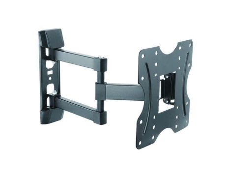 Uchwyt naścienny, 30kg, 23...42, czarny, Wym: 415x230x278mm WM-42ST-02