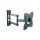 Uchwyt naścienny, 30kg, 23...42, czarny, Wym: 415x230x278mm WM-42ST-02