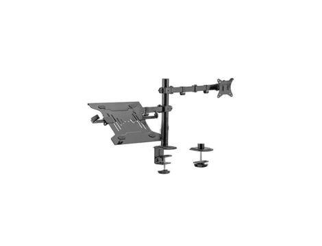 Uchwyt na laptop i monitor, 9kg, 17...32, czarny, Dł.ramienia: 441mm MA-DA-03