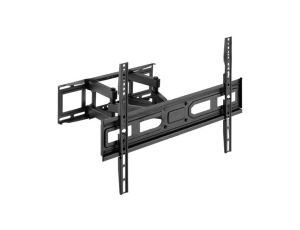 Uchwyt naścienny, 40kg, 37...80, czarny WM-80ST-03