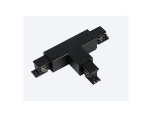 Łącznik T do szynoprzewodu LUMICANTO POWERTRACK prawy czarny z zasilaniem PRIME 221277