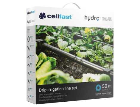 CELLFAST LINIA KROPLUJĄCA HYDRO-ZESTAW 5/8" (16mm) 50m