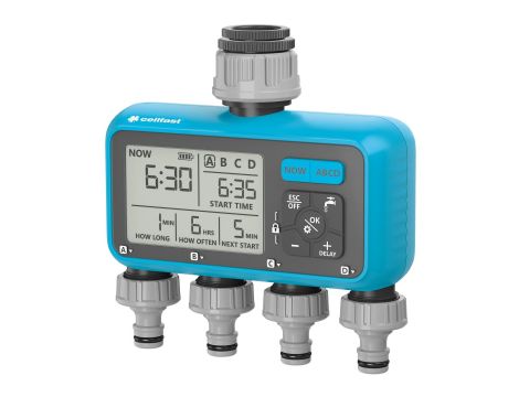 CELLFAST STEROWNIK NAWADNIANIA ELEKTRONICZNY CHRONOS 4-SEKCYJNY /CELLPRO