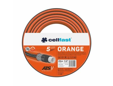CELLFAST WĄŻ OGRODNICZY  ORANGE 1/2" 15m...