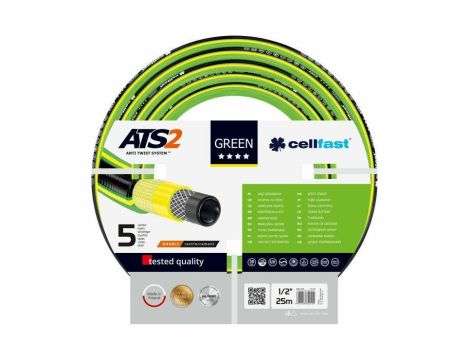 CELLFAST WĄŻ OGRODNICZY GREEN ATS 1/2" 25m