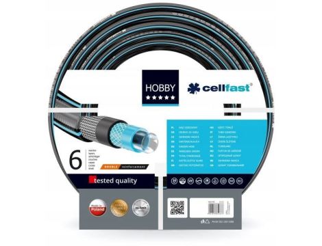 CELLFAST WĄŻ OGRODNICZY HOBBY ATS 1/2" 60mb PL "B" /NA STOJAK - 2