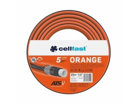 CELLFAST WĄŻ OGRODNICZY ORANGE 1" 25mb PL "C" /NA STOJAK