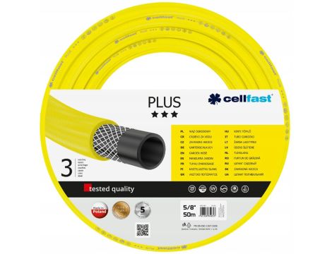 CELLFAST WĄŻ OGRODNICZY PLUS 5/8" 50m* - 2