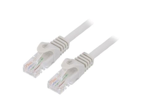 Patch cord U/UTP, Cat 6, RJ45 wtyk z obu stron, linka, CCA, 2m PP6U-2M