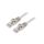 Patch cord S/FTP, Cat 6a, RJ45 wtyk z obu stron, linka, Cu, 0,5m PP6A-LSZHCU-0.5M