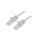 Patch cord U/UTP, Cat 6, RJ45 wtyk z obu stron, linka, CCA, 3m PP6U-3M