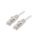 Patch cord F/UTP, Cat 6, RJ45 wtyk z obu stron, linka, CCA, 2m, PVC, szary PP6-2M