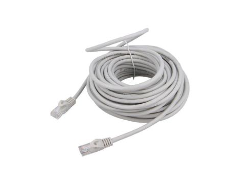 Patch cord U/UTP, Cat 6, RJ45 wtyk z obu stron, linka, Cu, 15m PP6U-CU-15M