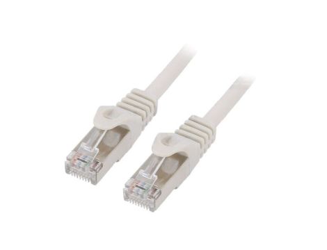 Patch cord F/UTP, Cat 6, RJ45 wtyk z obu stron, linka, CCA, 7,5m, PVC, szary PP6-7.5M