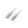 Patch cord F/UTP, Cat 6, RJ45 wtyk z obu stron, linka, CCA, 7,5m, PVC, szary PP6-7.5M