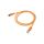 Patch cord S/FTP, Cat 6a, RJ45 wtyk z obu stron, linka, Cu, 0,25m PP6A-LSZHCU-O-0.25M
