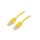 Patch cord U/UTP, Cat 5e, RJ45 wtyk z obu stron, linka, CCA, 2m PP12-2M/Y