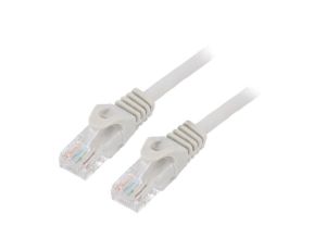 Patch cord U/UTP, Cat 6, RJ45 wtyk z obu stron, linka, CCA, 5m PP6U-5M