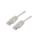 Patch cord F/UTP, Cat 5e, RJ45 wtyk z obu stron, linka, CCA, PVC PP22-0.25M