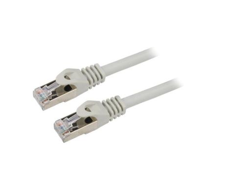 Patch cord S/FTP, Cat 6a, RJ45 wtyk z obu stron, linka, Cu, 60m PP6A-LSZHCU-60M