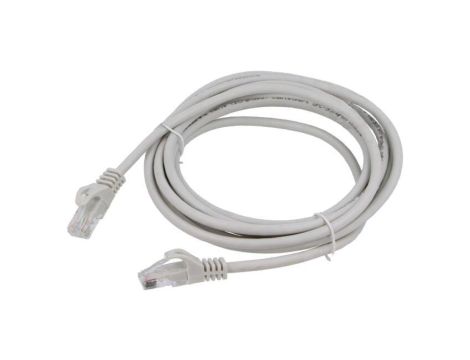 Patch cord U/UTP, Cat 6, RJ45 wtyk z obu stron, linka, Cu, 3m, PVC PP6U-CU-3M